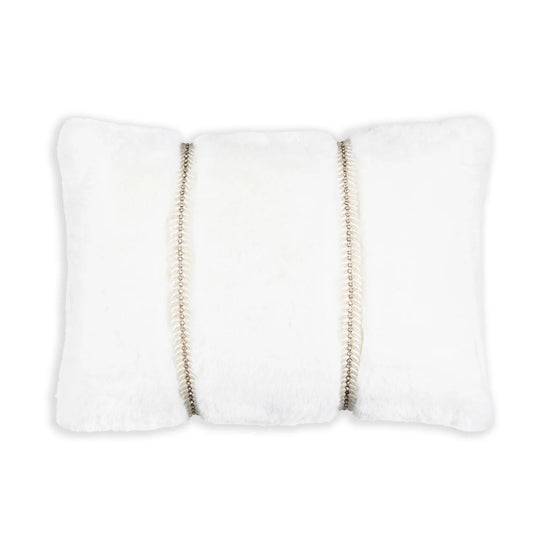 Lux Faux Fur Lumbar Pillow