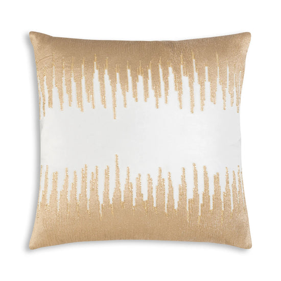 Sayra Ivory Gold Pillow