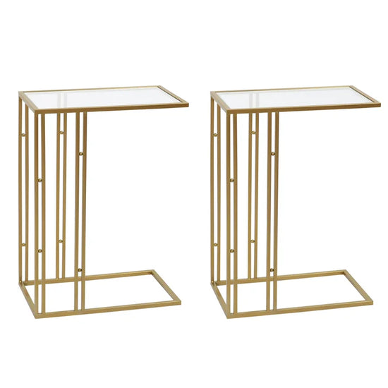 Nested Set of 2 C Side Tables